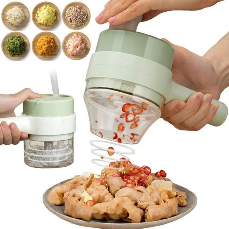 GENERICO - Picatodo Cocina Portatil Recargable
