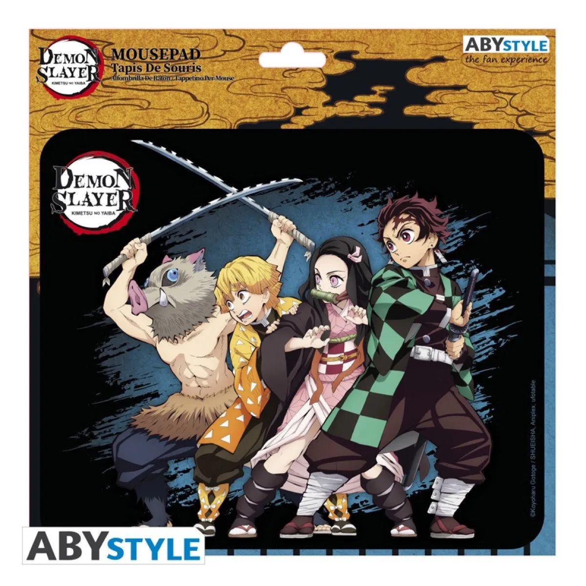 ABYSS PRODUCTS - TAPETE PARA MOUSE DE DEMON SLAYER - DEMON SLAYER MOUSEPAD