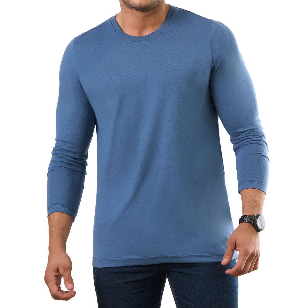 CROYDON - Camibuzo Omar Azul Croydon para Hombre
