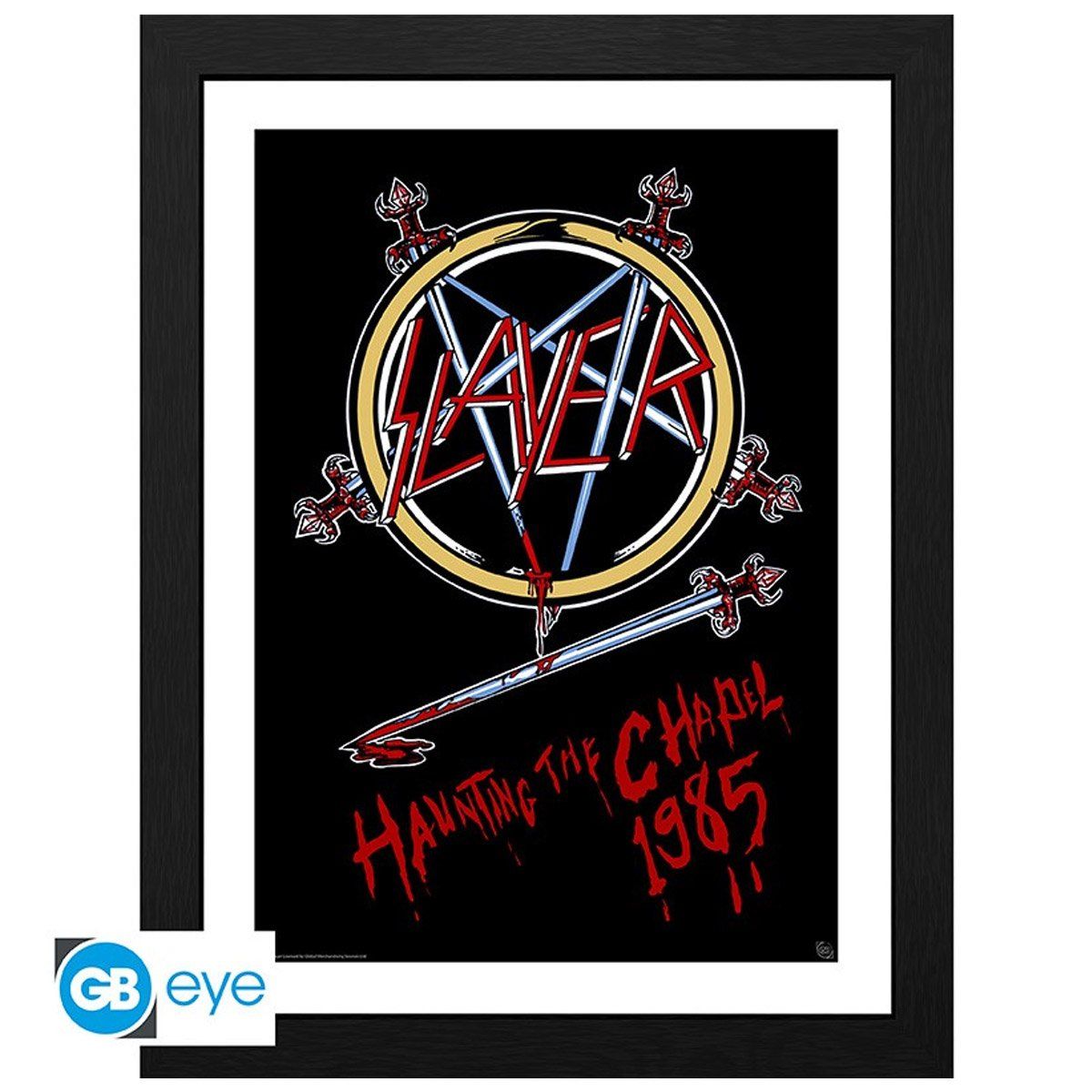 ABYSS PRODUCTS - CUADRO DE SLAYER-HAUNTING THE CHAPEL FRAMED PRINT