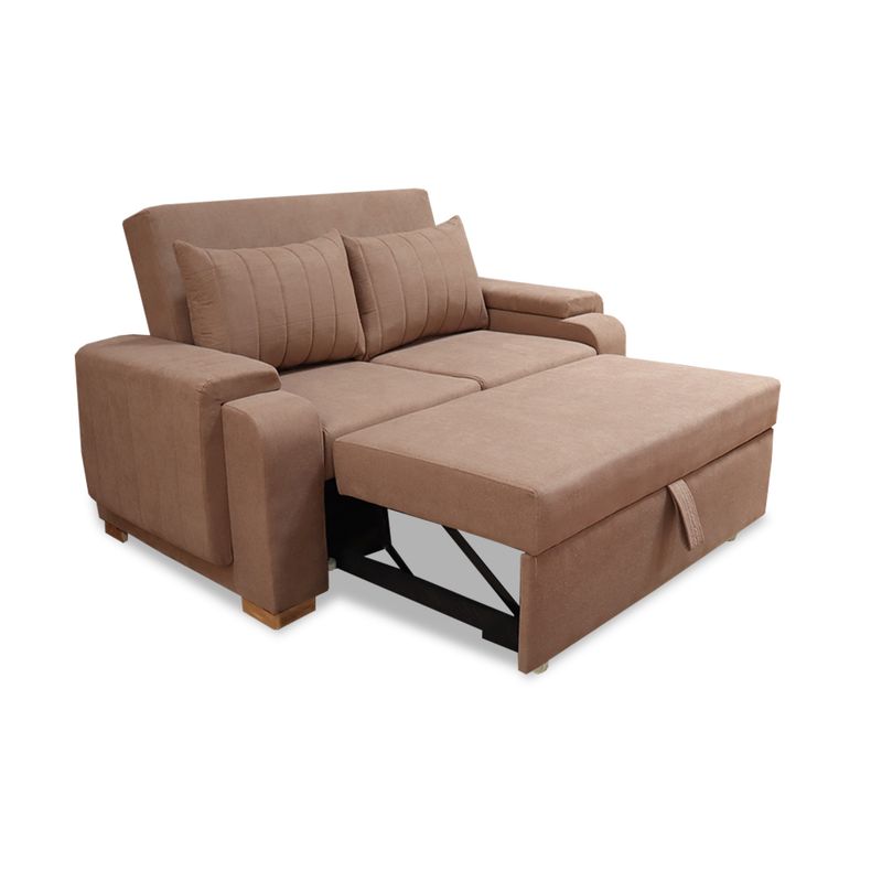 GENERICO - Sofacama Hartmann Multifuncional Carrito Reclinable Camel