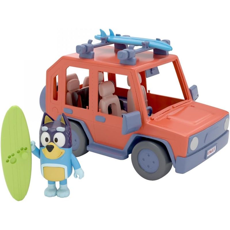 GENERICO - Bluey Auto Familiar Heeler Carro 4 Wd Con Personaje
