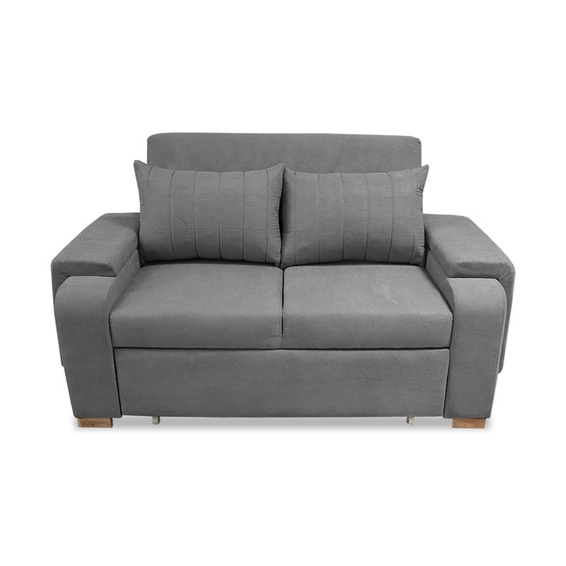 GENERICO - Sofacama Hartmann Multifuncional Carrito Reclinable Gris