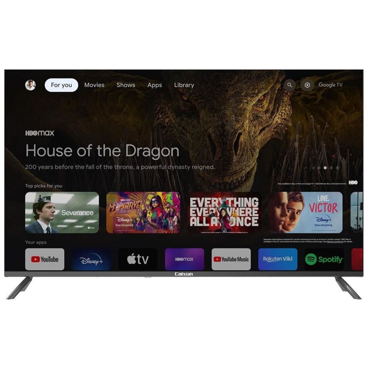 CAIXUN - Televisor Caixun 50 Uhd 4k Smart Led Karaoke Tv  C50VSUG