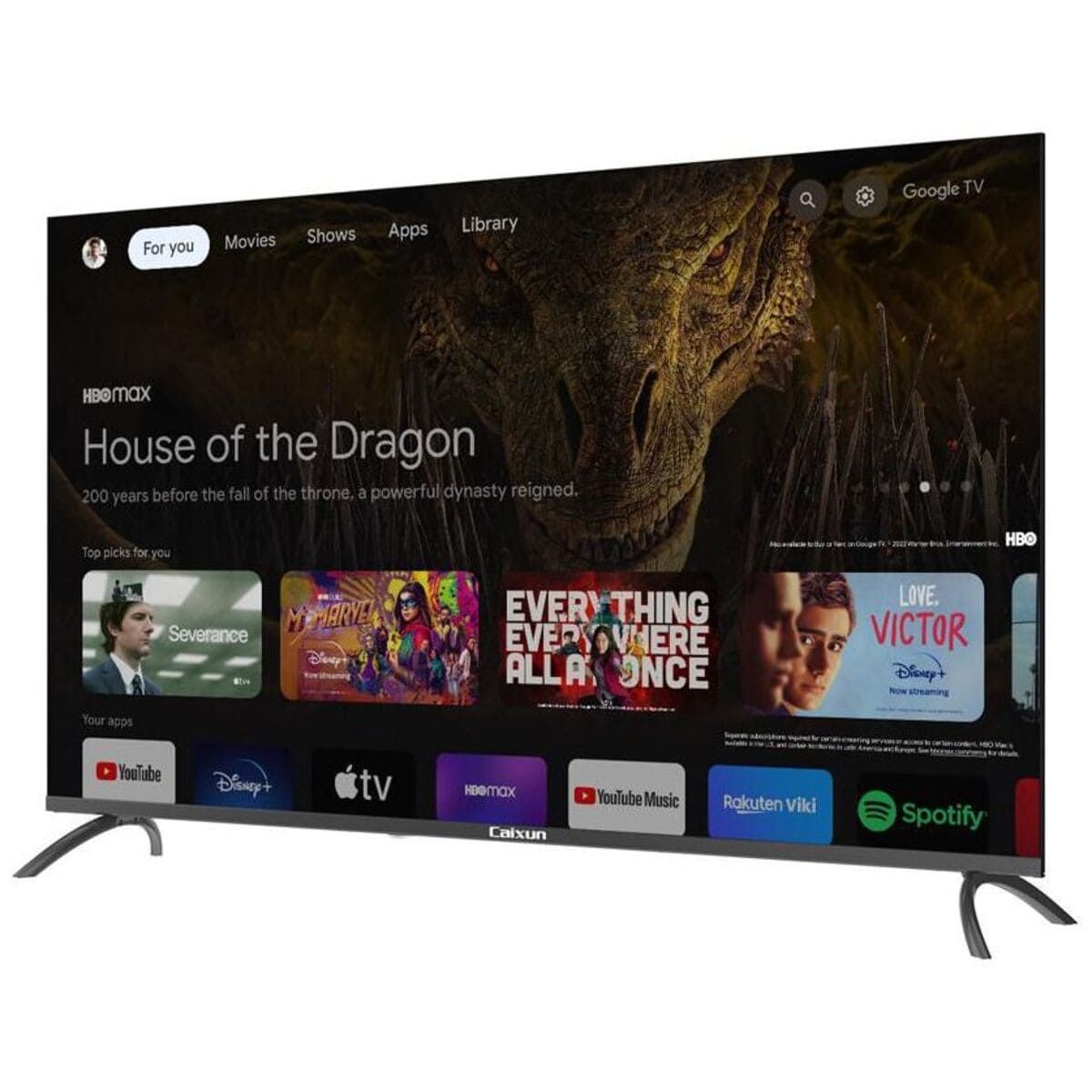 CAIXUN - Televisor Caixun 50 Uhd 4k Smart Led Karaoke Tv  C50VSUG