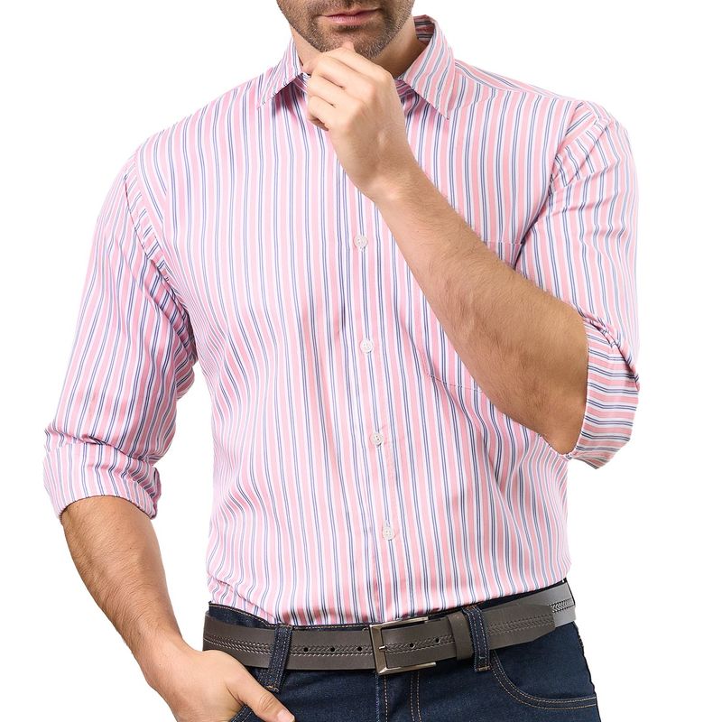 CROYDON - Camisa Carlos Rosa para Hombre Croydon