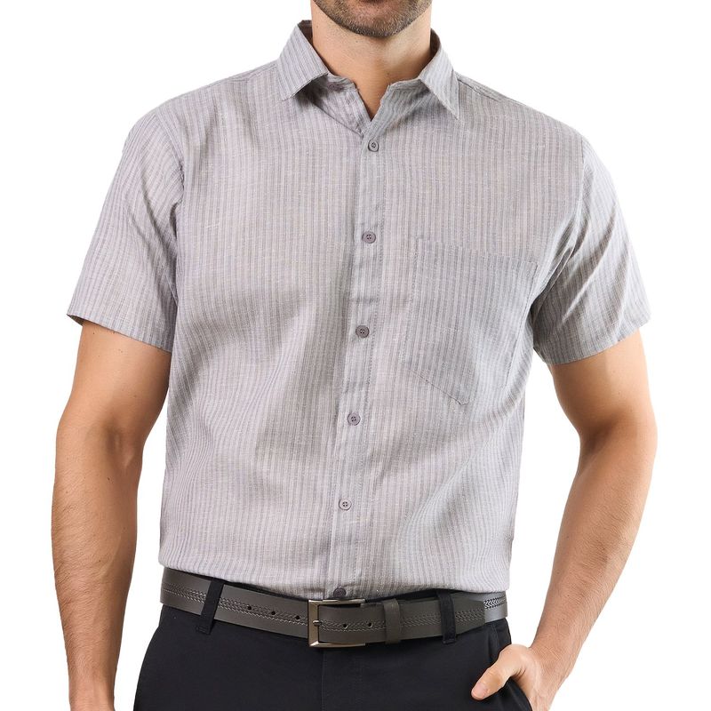 CROYDON - Camisa Fabio Gris para Hombre Croydon