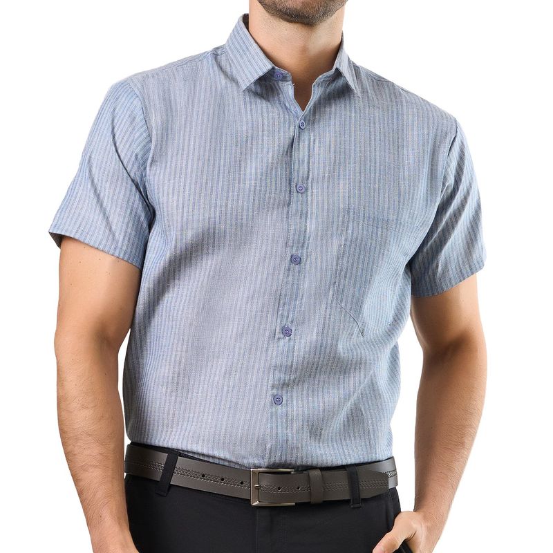CROYDON - Camisa Fabio Gris Osc para Hombre Croydon