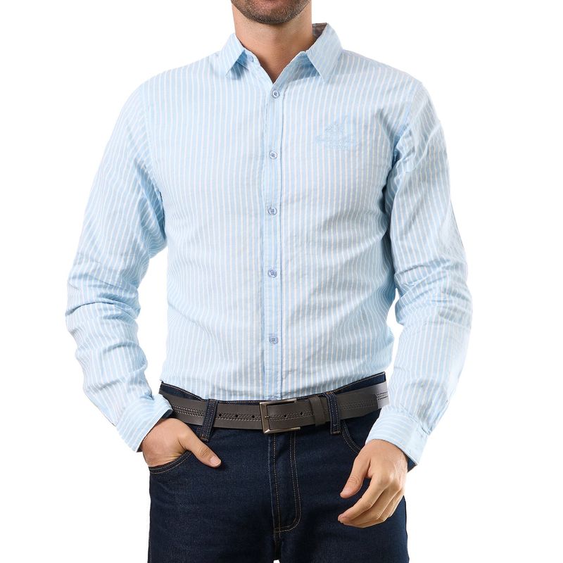 CROYDON - Camisa Alejandro Azul para Hombre Croydon