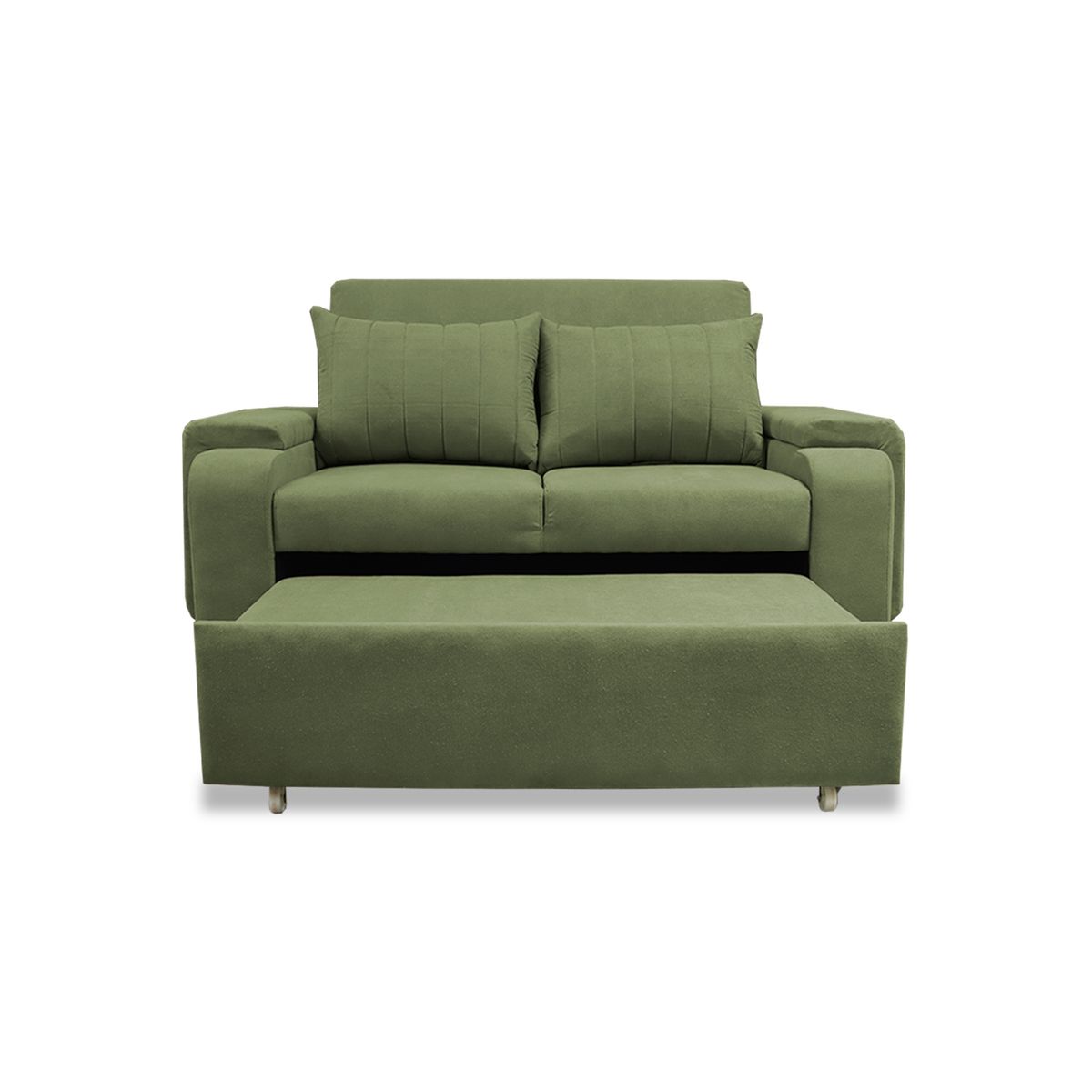 GENERICO - Sofacama Hartmann Multifuncional Carrito Reclinable Verde