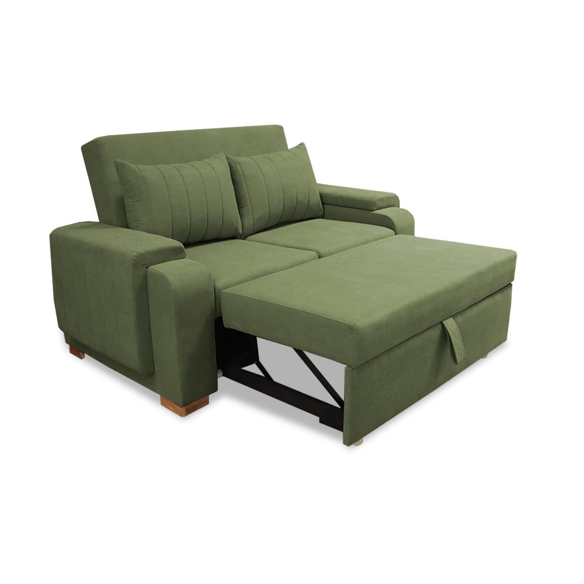 GENERICO - Sofacama Hartmann Multifuncional Carrito Reclinable Verde