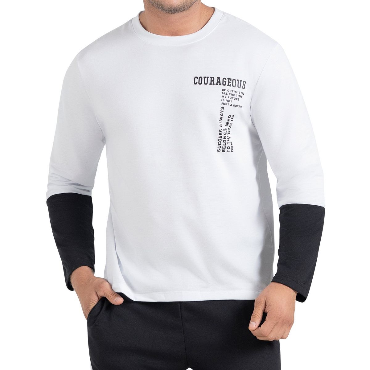 CROYDON - Buzo Mario Blanco Croydon para Hombre