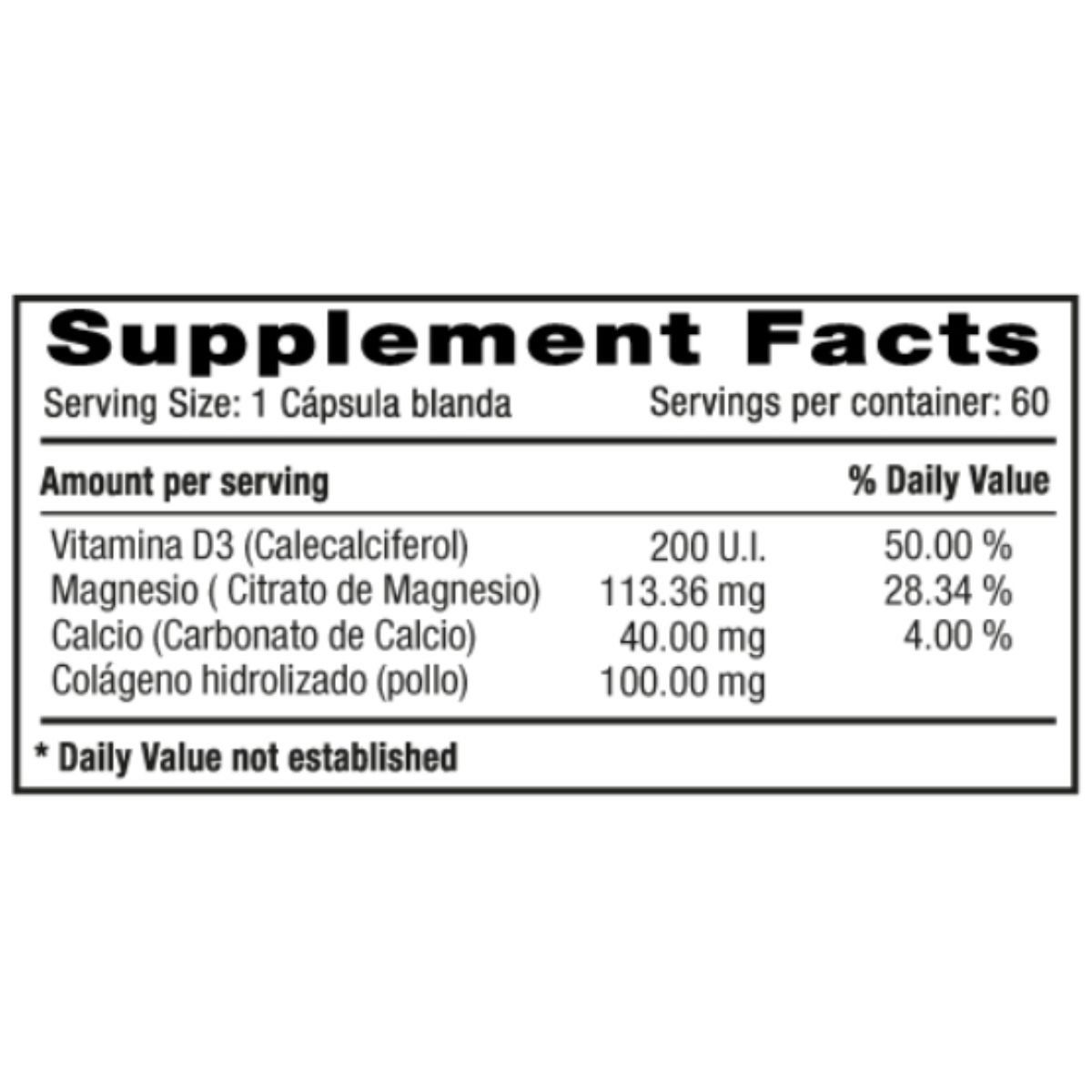 MILLENIUM NATURAL SYSTEM - Flexbon x 60 Softgels Natural System