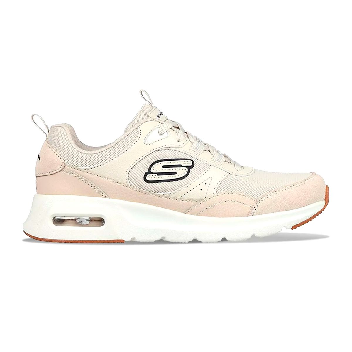 SKECHERS - TENIS SKECHERS BEIGE PARA DAMA  SK SKECH AIR COURTCOOL AVENUE NATURAL