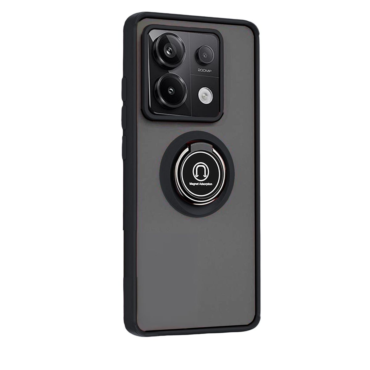 GENERICO - Funda Estuche Anti Golpes Mate Compatible Xiaomi Note 13 Pro 5G Negro