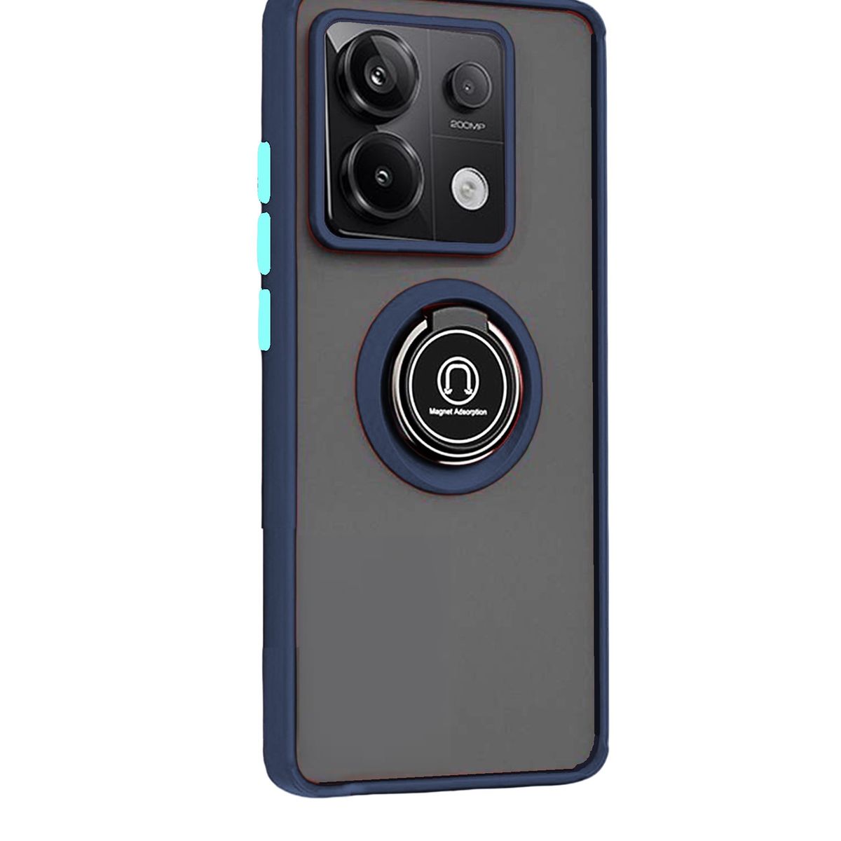GENERICO - Funda Estuche Anti Golpes Mate Compatible Xiaomi Note 13 Pro 5G Azul