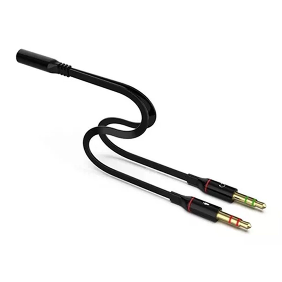 GENERICO - Cable Divisor De Audio Para Auriculares Con Micrófono 35mm