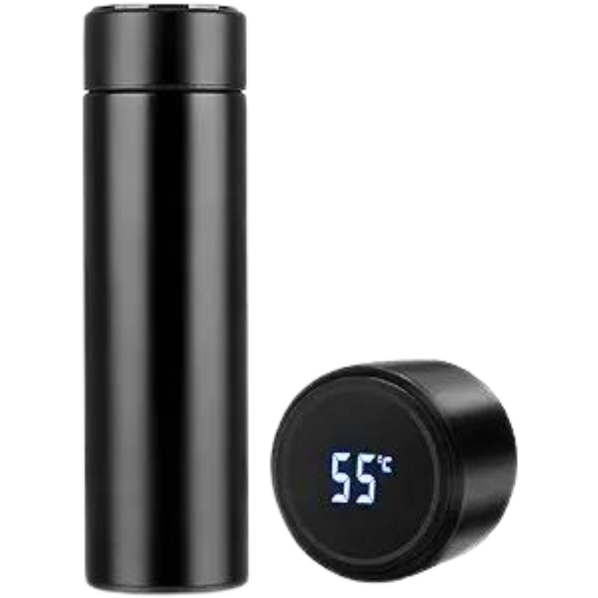 GENERICO - Termo Digital 500 ML Inteligente Acero Inoxidable