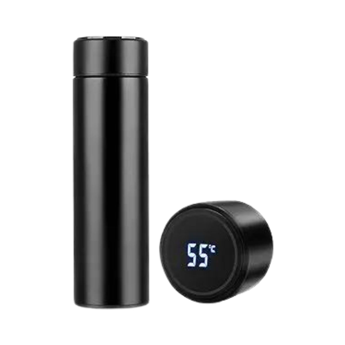 GENERICO - Termo Digital 500 ML Inteligente Acero Inoxidable