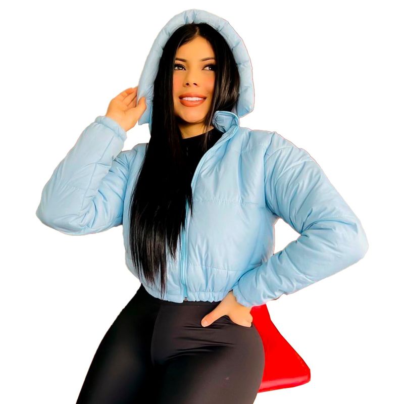 SYK - Chaqueta Mujer Impermeable Con Capota Colores