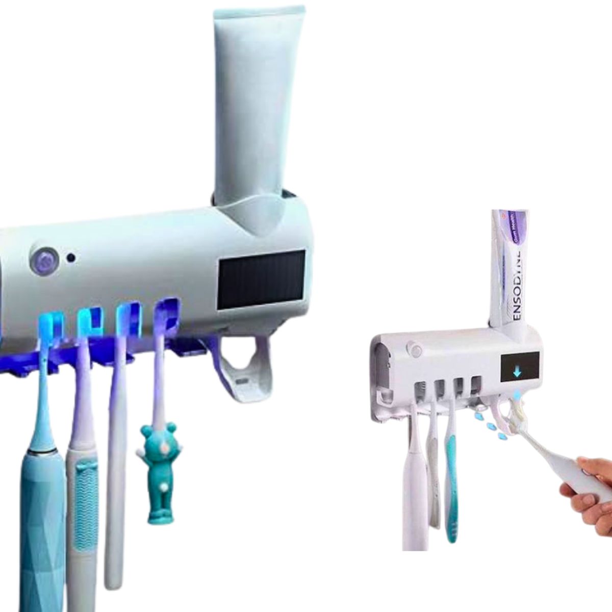 GENERICO - Esterilizador Cepillo de Dientes UV con Energía Solar