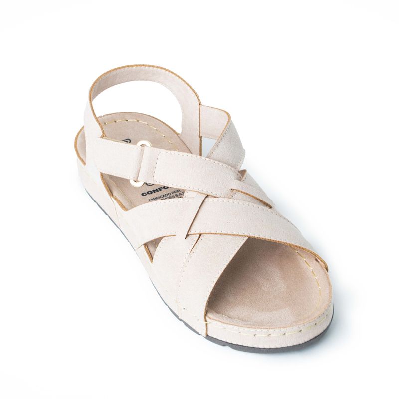 PRICE SHOES - Price shoes Sandalia Plana Mujer 162527BEIGE