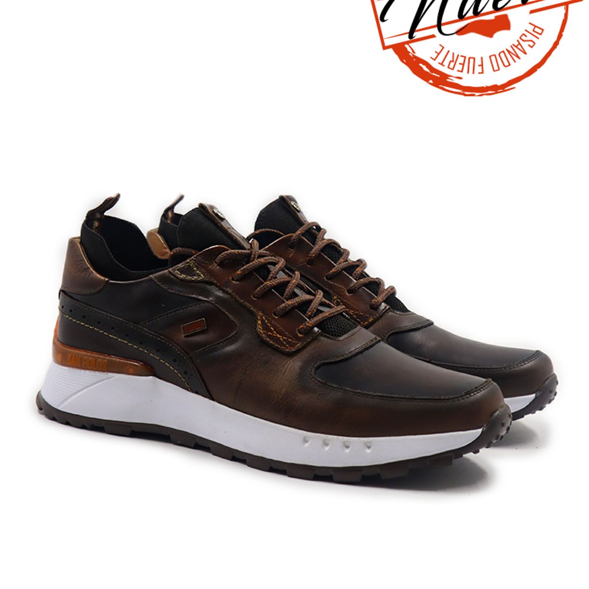 SAN POLOS - Zapatos San Polos Sneakers Hombre 3786 Pardo