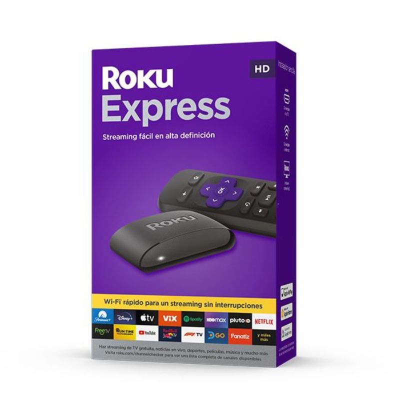 GENERICO - Roku Express Hd Streaming Comando Voz Original Sellado