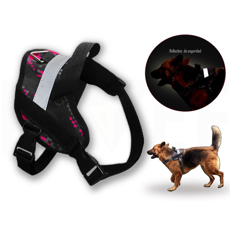 LAVEF - Chaleco Arnes Para Mascota Con Reflectivo