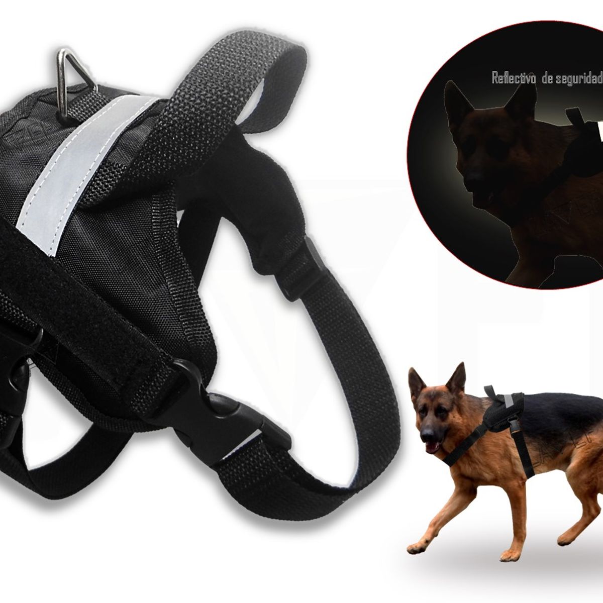 LAVEF - Chaleco Arnes Para Mascota Con Reflectivo