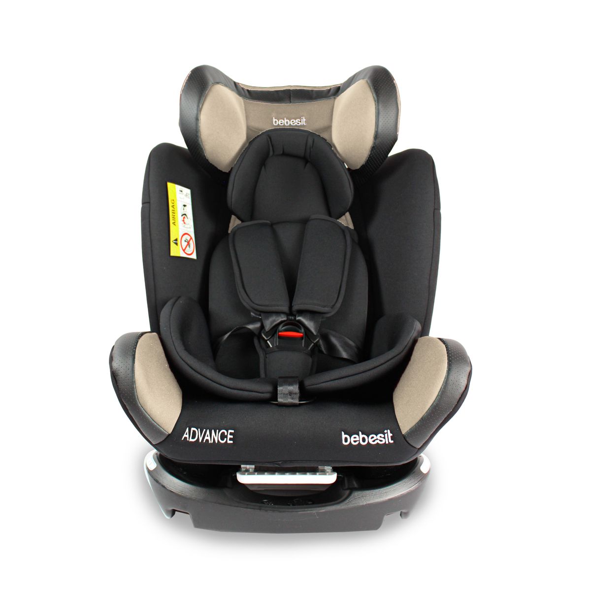 BEBESIT - Sillas para carro bebe  Bebe Advance Beige Grupo 0-1-2-3.