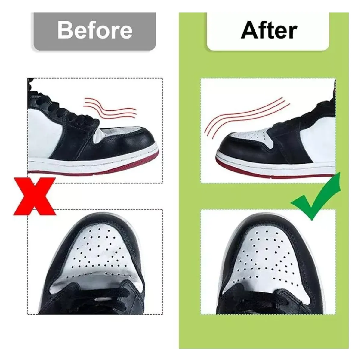 AFM - Plantillas Protector Horma Zapatos Cómodo X 2 Pares (4 Und)