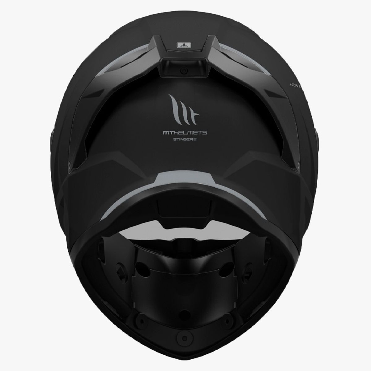 MT HELMETS - CASCO MOTO MT STINGER 2 CERTIFICAD ECE2206 NEGRO MATE TLL XL
