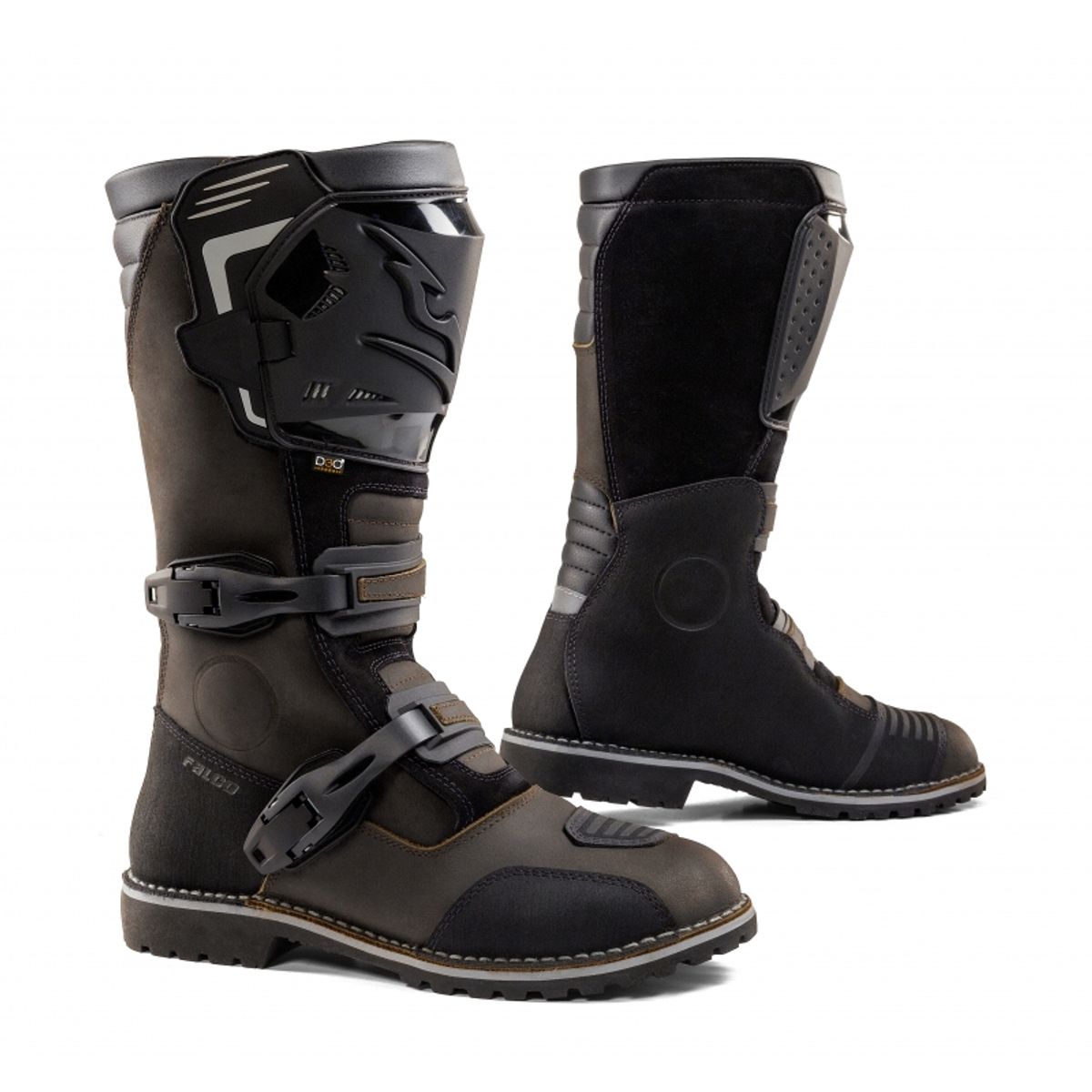 FALCO - BOTAS DE PROTECCION FALCO CUERO DURANT CAFE 41