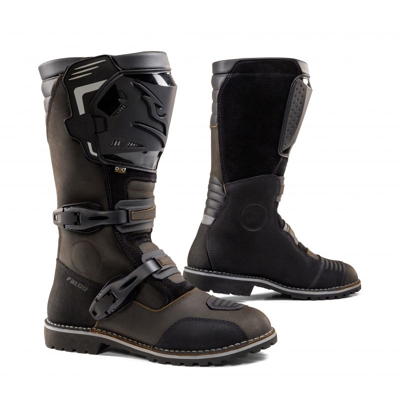 FALCO - BOTAS DE PROTECCION FALCO CUERO DURANT CAFE 41