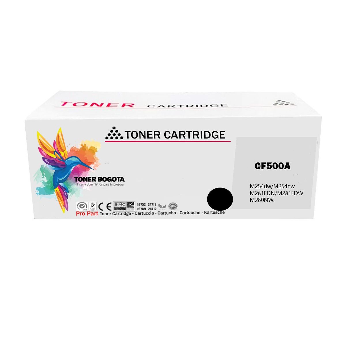 GENERICO - Tóner 202A CF500A NEGRO genérico para LaserJet Pro M254 M281FCDW