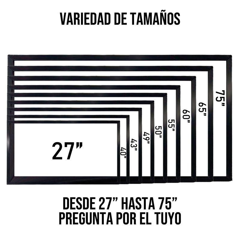 GENERICO - Marco Tactil De 50 Pulgadas Infrarojo Touch Screen