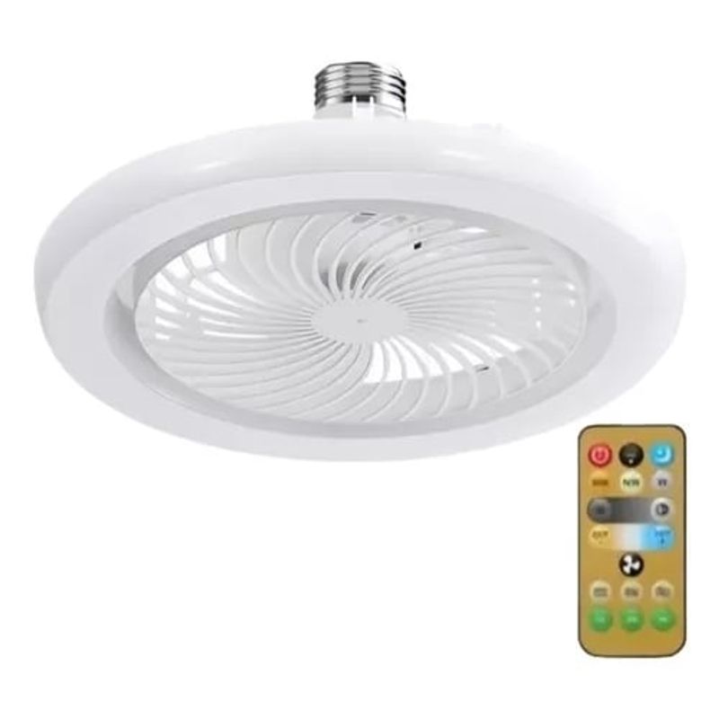 GENERICO - Bombillo Ventilador Led Control Aromaterapia