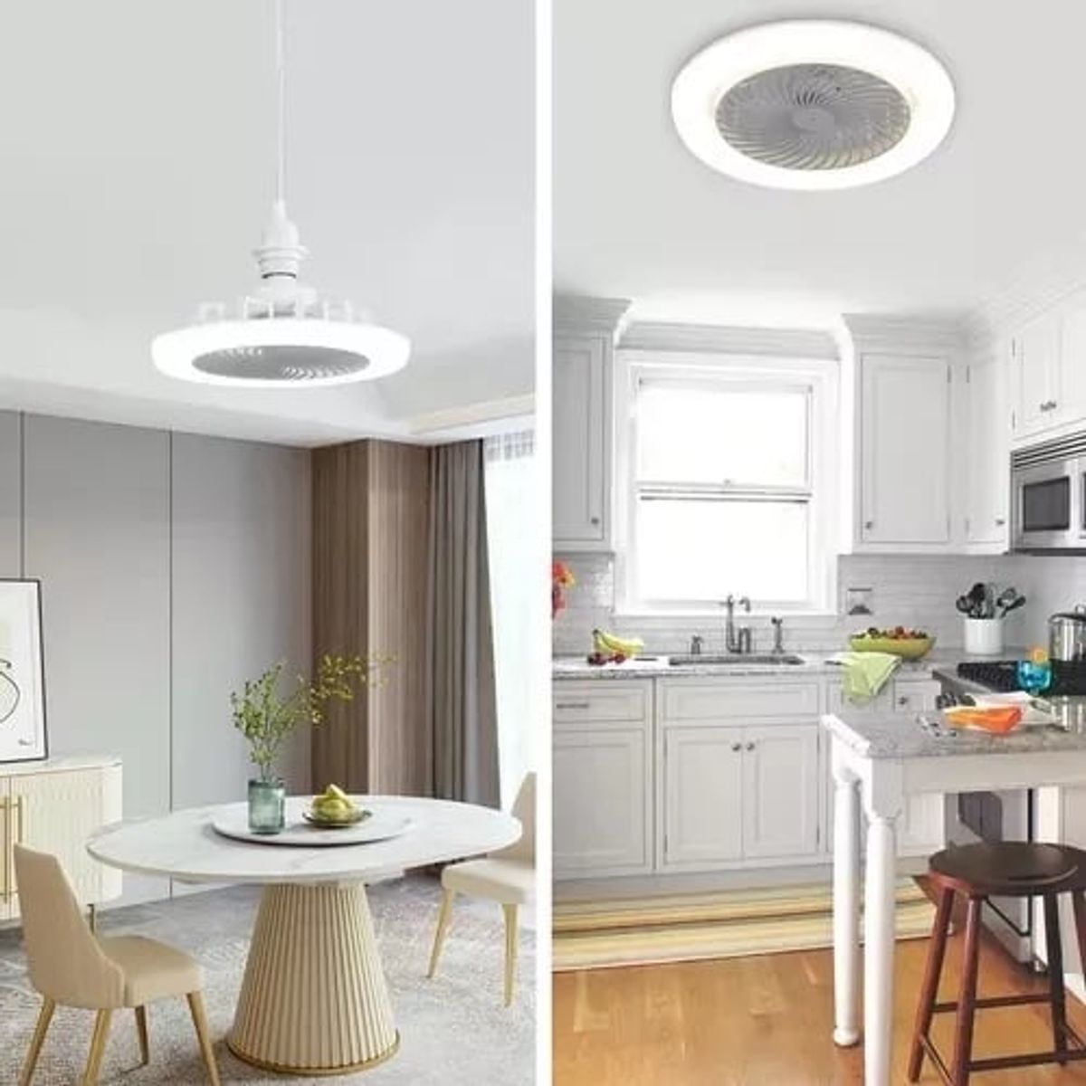 GENERICO - Bombillo Ventilador Led Control Aromaterapia