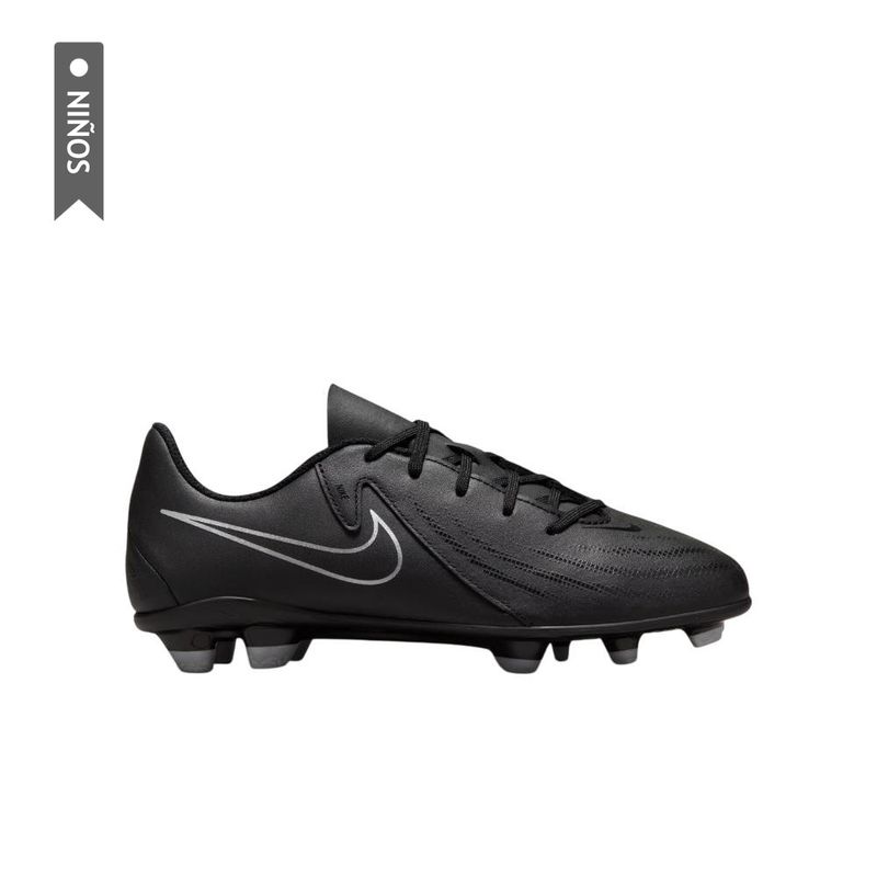 NIKE - Guayos Nike Jr Phantom Gx Ii Club Fg/Mg Niños-Negro