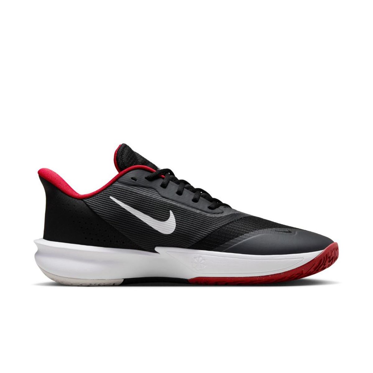 NIKE - Tenis Nike Precision 7-Negro/Rojo