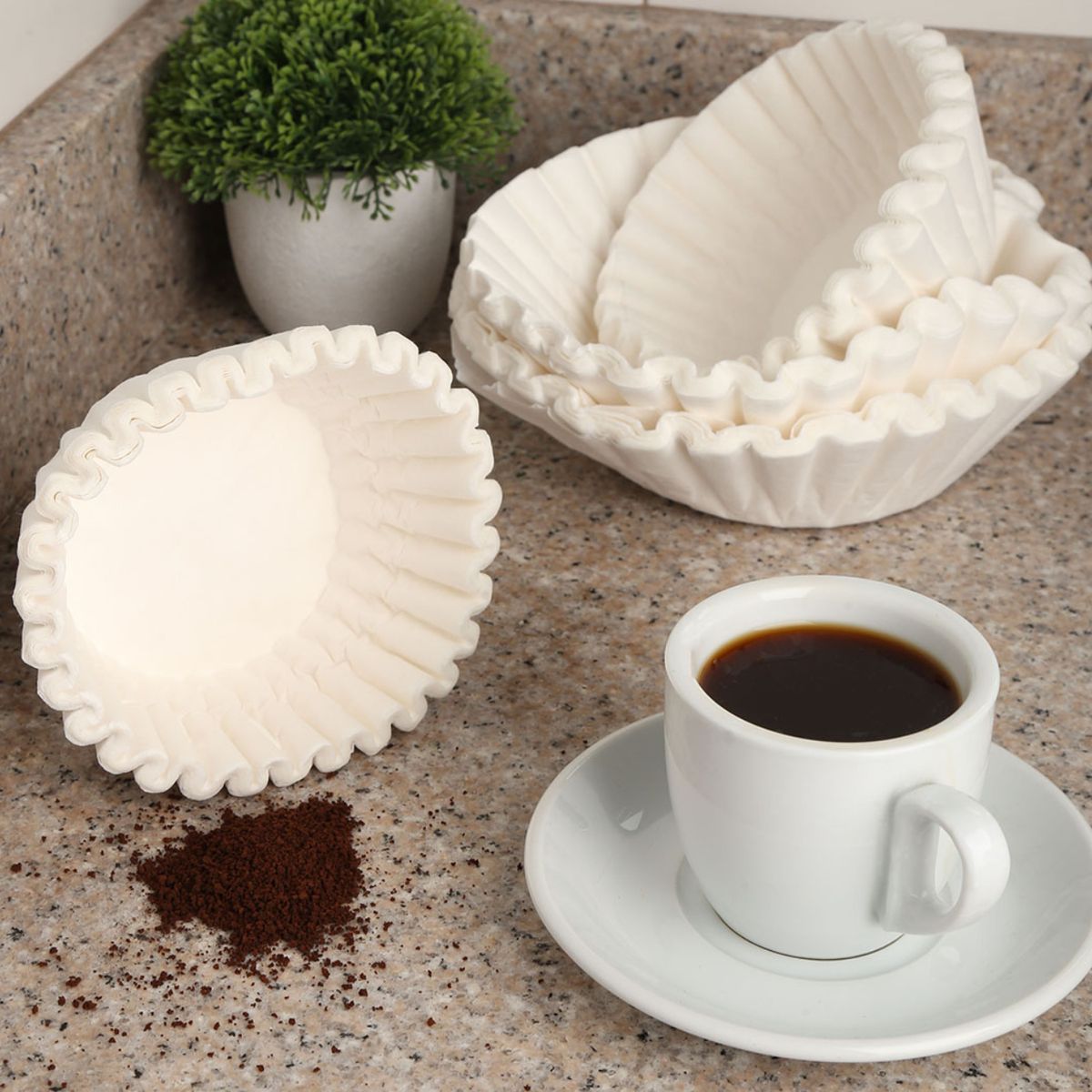 STILOCAFE - Filtro Papel de Cafe N° 8 Stilocafe 100 Unidades - Cafeteras Medianas