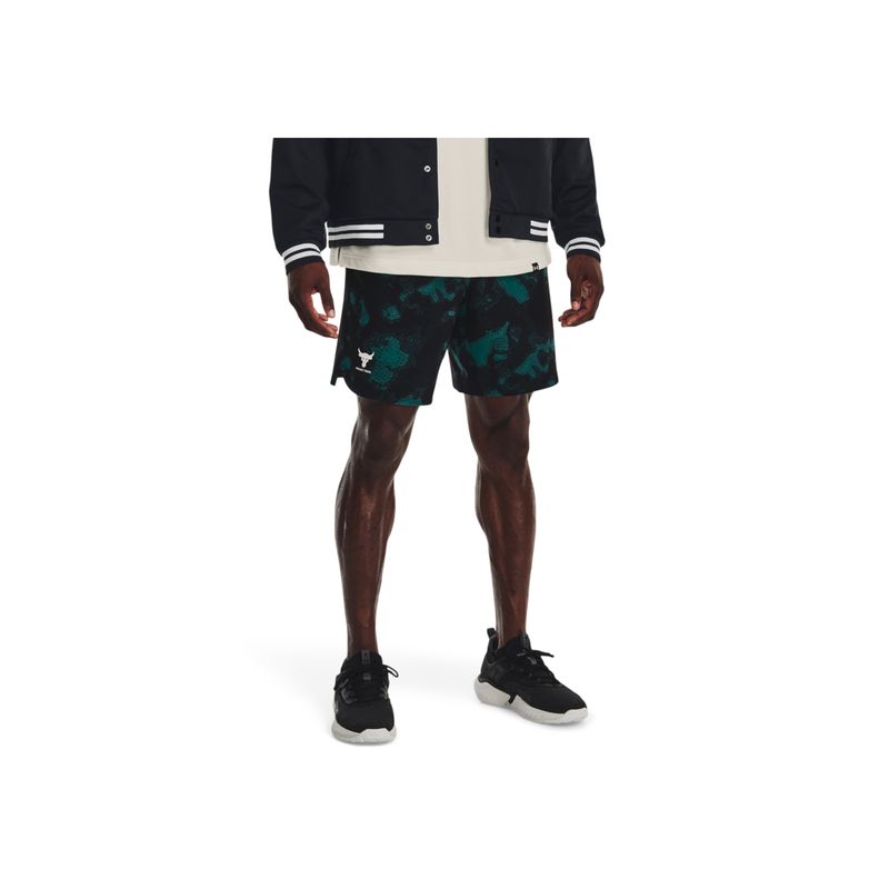 UNDER ARMOUR - Short Verde Hombre PJT ROCK PRINTED WVN 1377438-722-5VR UNDER ARMOUR