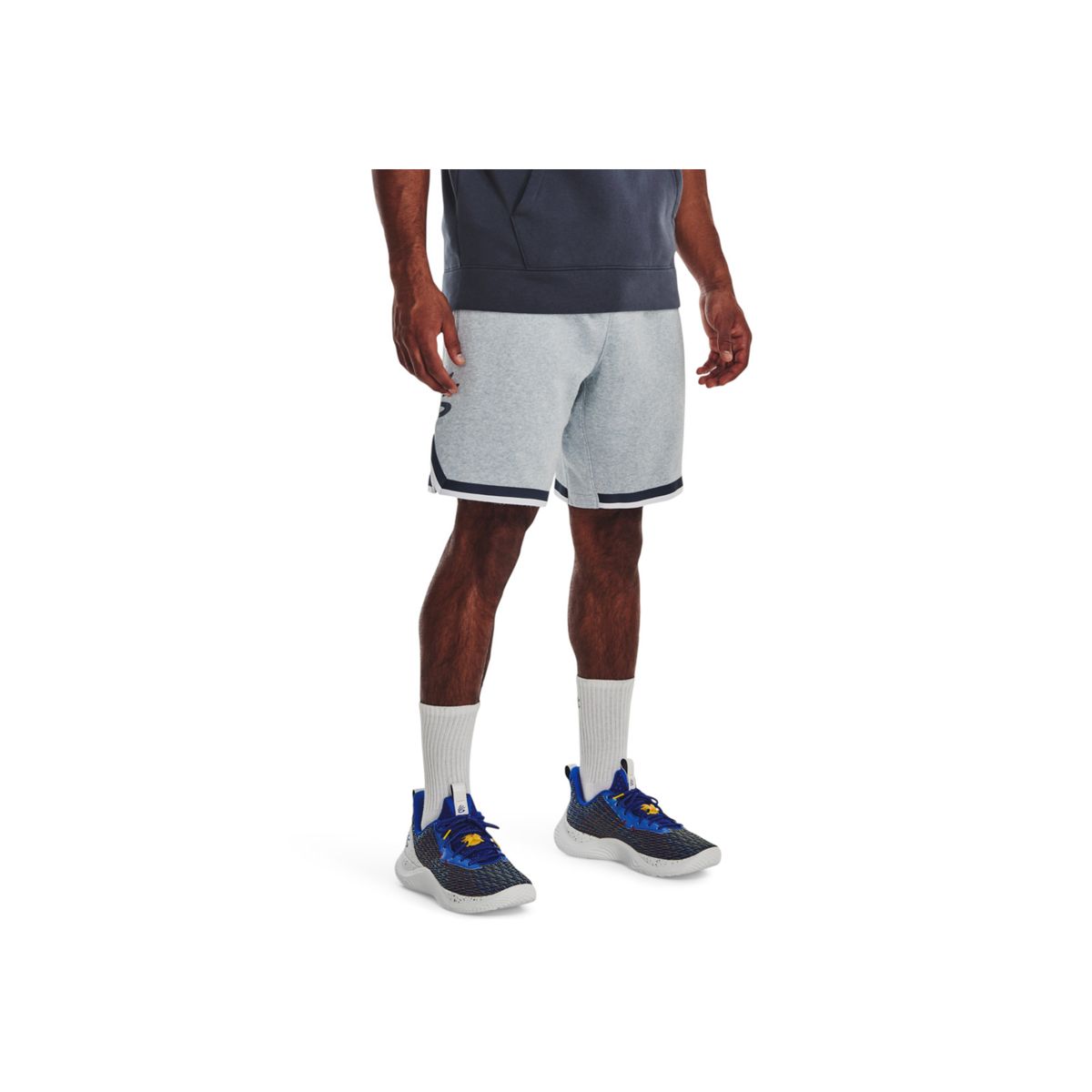 UNDER ARMOUR - Short Azul Hombre CURRY FLEECE 9 SHO 1374302-465-BIV UNDER ARMOUR.