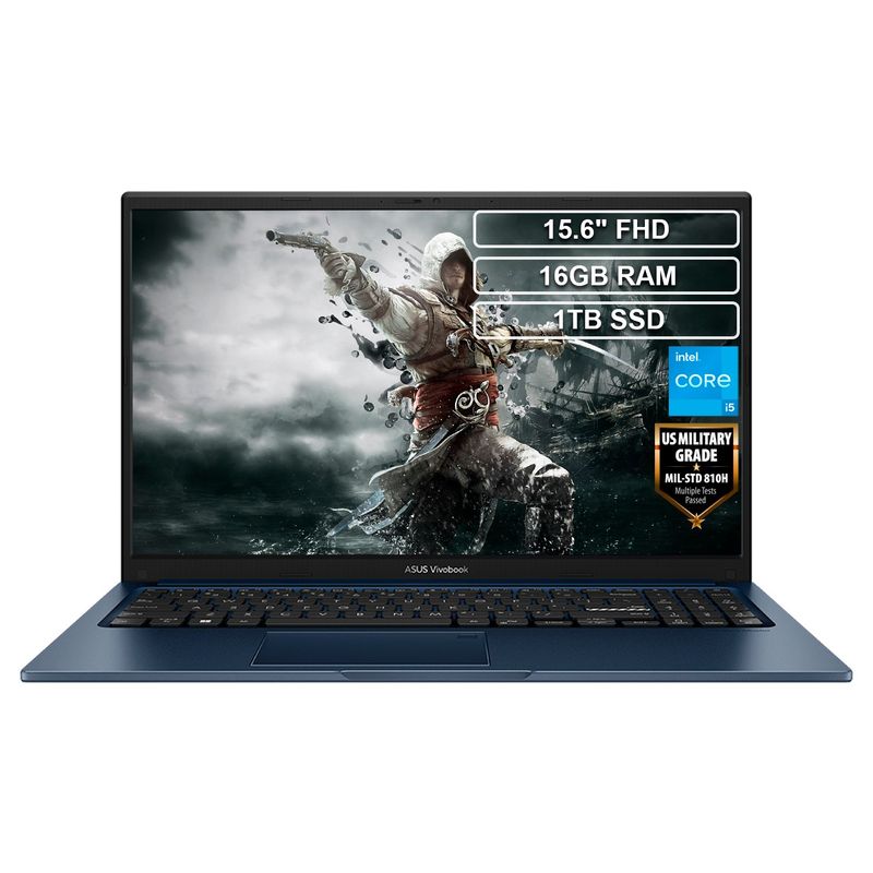 ASUS - Portátil Asus X1504ZA Core i5 1235U 16gb 1TB 15 FHD IPS VIVOBOOK