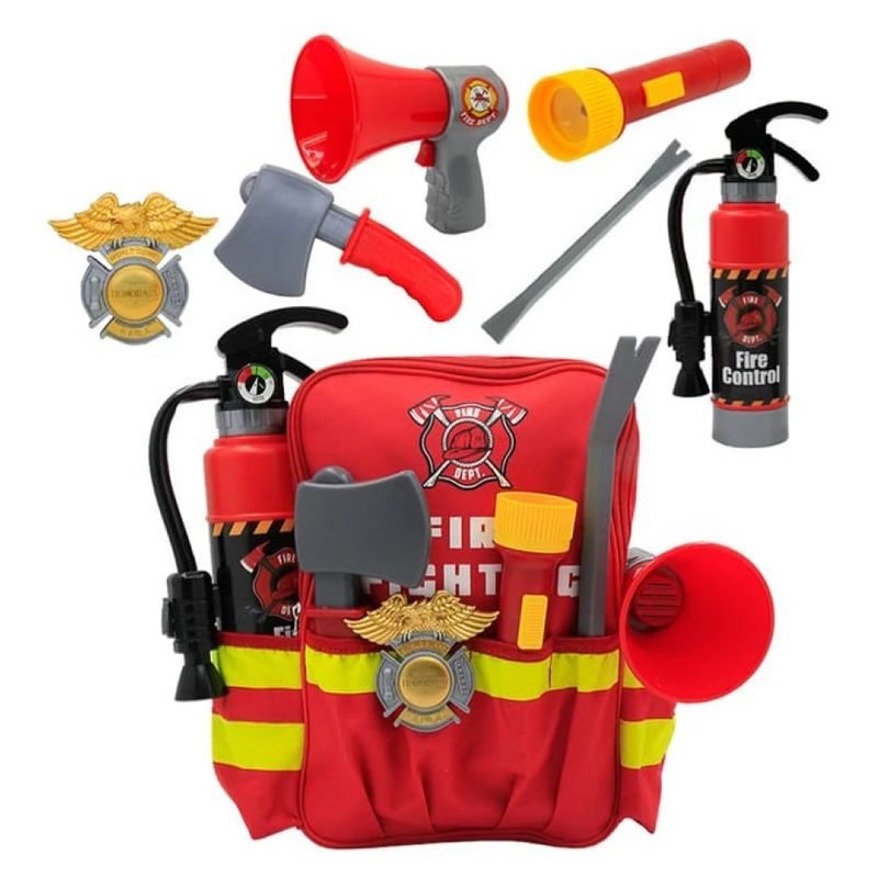 MARKET TOYS - Set Didáctico De Bomberos Para Niños