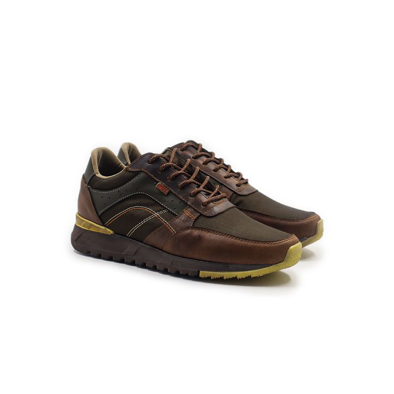 SAN POLOS - Zapatos San Polos Sneakers Hombre 3533 Pardo