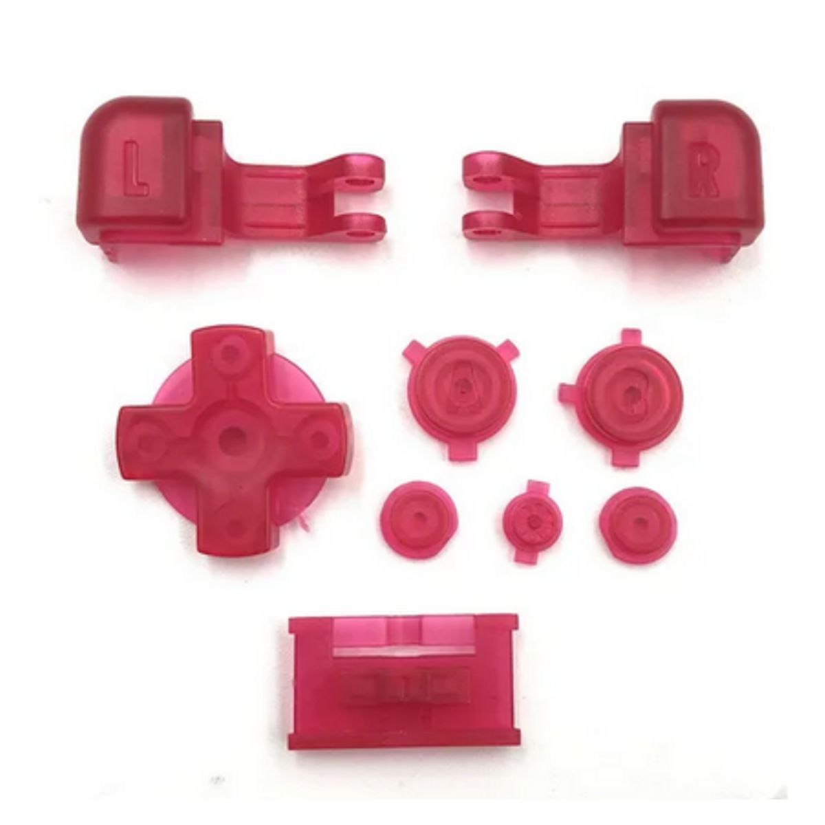 GENERICO - Set Botones Cruceta Gatillos para Gameboy Advance GBA SP.