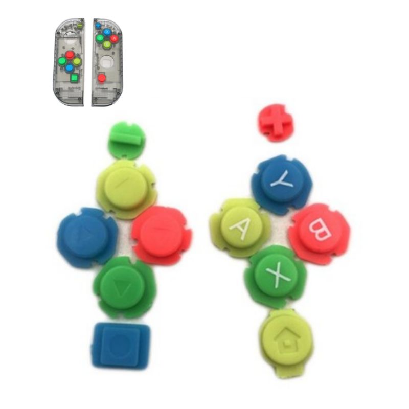 GENERICO - Botones Cruceta A B X Y Gatillos para Nintendo Switch Joycon