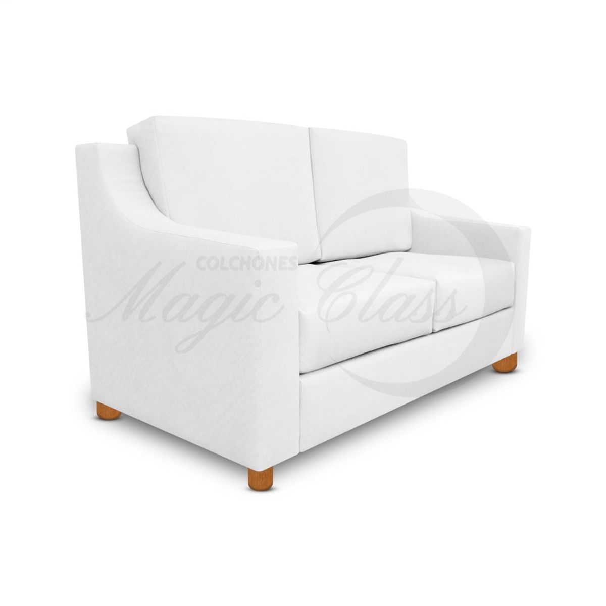 MAGIC CLASS - SOFÁ MODERNO ANCIENT MICROFIBRA BLANCO